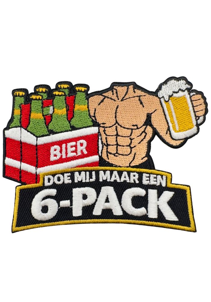 6-Pack - Carnavals Embleem - - Carnavalsjas Store