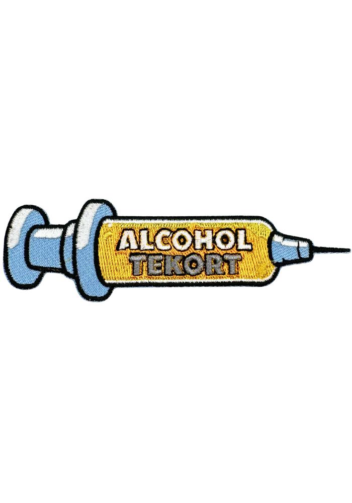 Alcohol Tekort - Carnavals Embleem - - Carnavalsjas Store