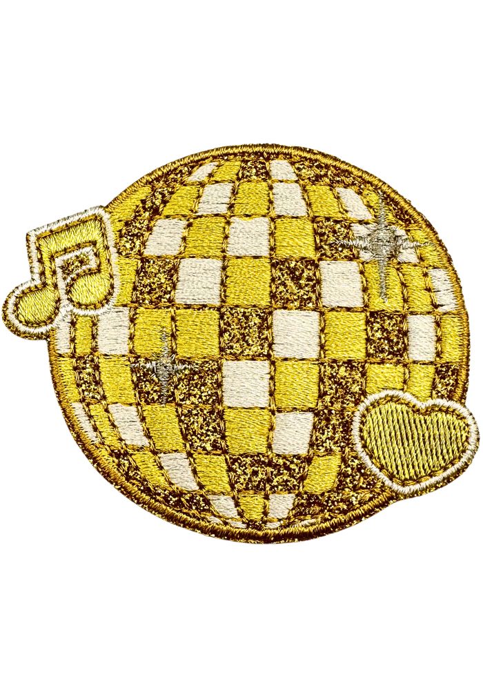 Discobal Goud - Carnavals Embleem - - Carnavalsjas Store