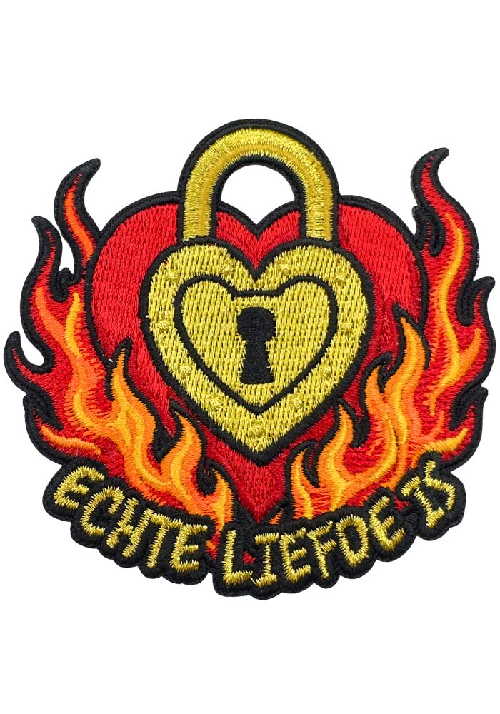 Echte Liefde Is Onverwoestbaar - Carnavals Embleem - - Carnavalsjas Store