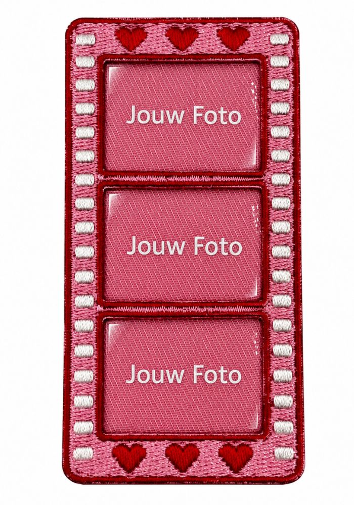 Festival Fotolijstje Roze - Carnavals Embleem - - Carnavalsjas Store