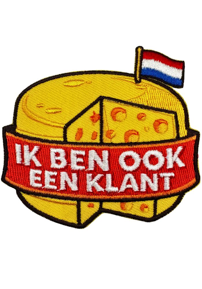 Ik Ben Ook Een Klant - Carnavals Embleem - - Carnavalsjas Store