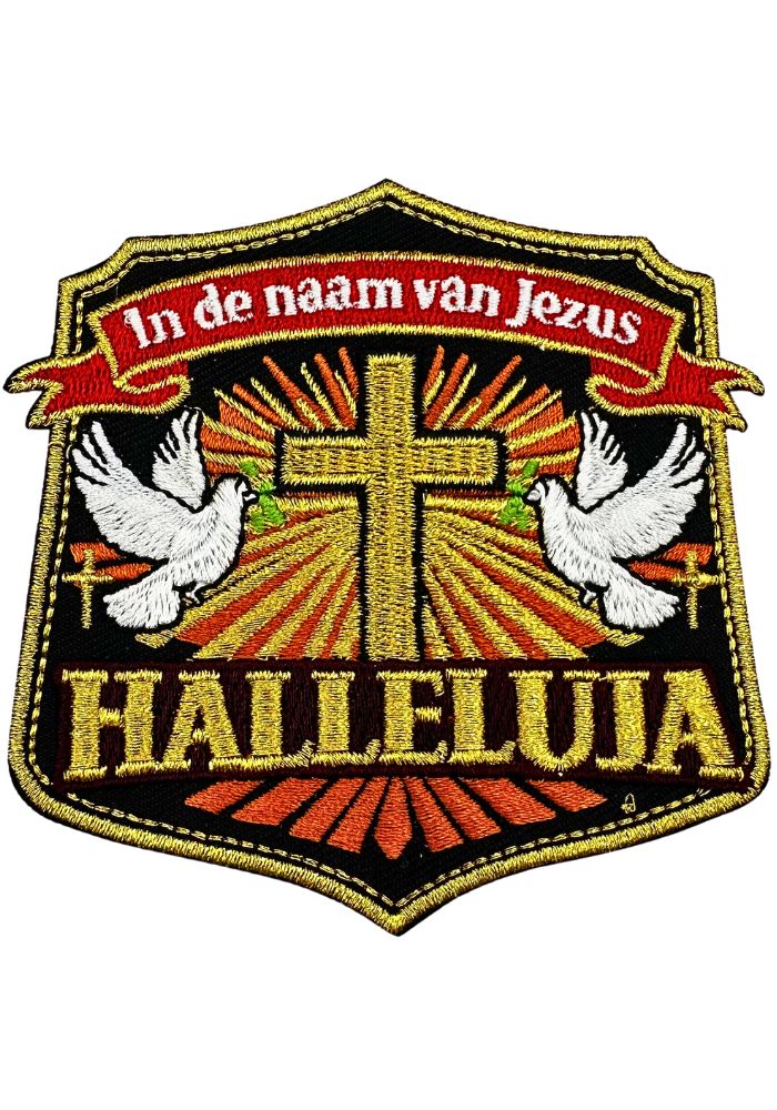 In De Naam Van Jezus - Carnavals Embleem - - Carnavalsjas Store