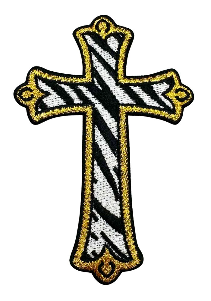 Kruis Zebra - Carnavals Embleem - - Carnavalsjas Store