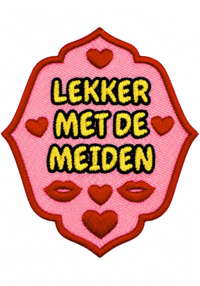 Lekker Met De Meiden - Carnavals Embleem - - Carnavalsjas Store