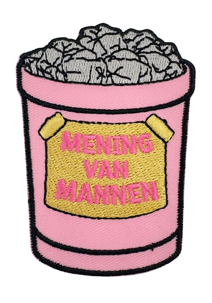 Mening Van Mannen - Carnavals Embleem - - Carnavalsjas Store