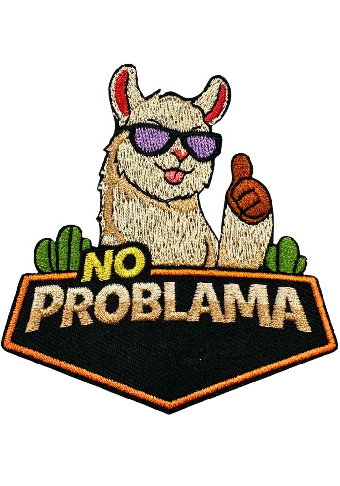 No Problama - Carnavals Embleem - - Carnavalsjas Store