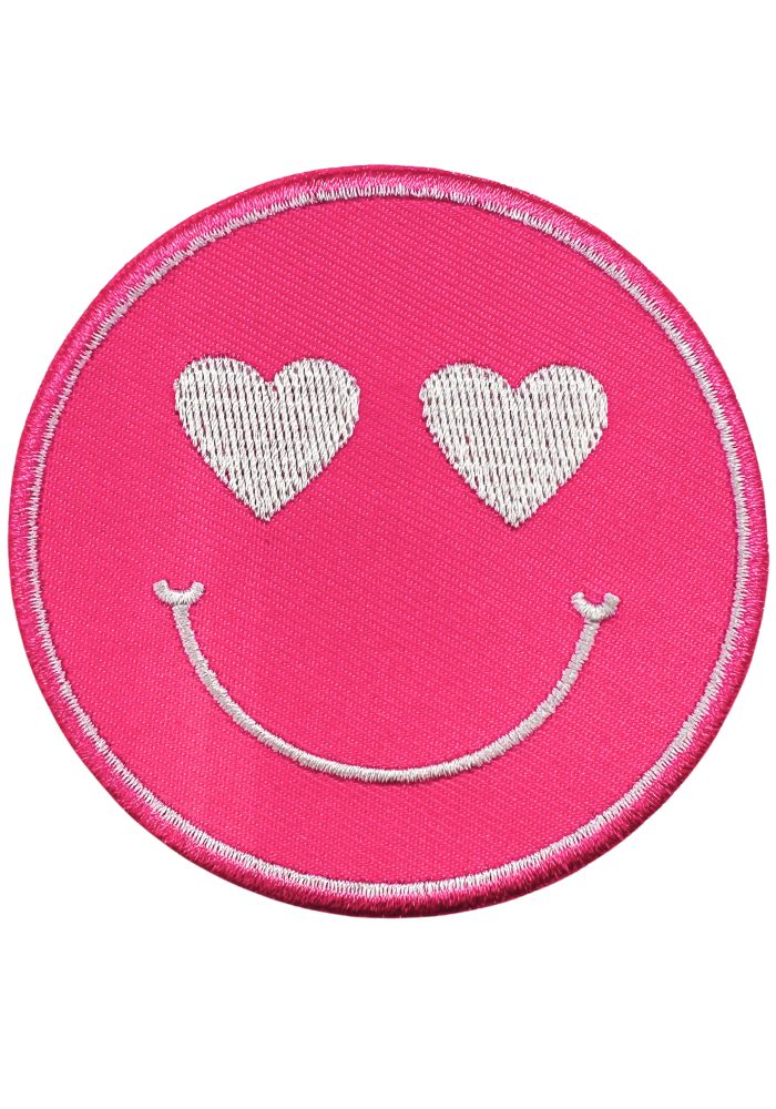 Smiley Roze - Carnavals Embleem - - Carnavalsjas Store