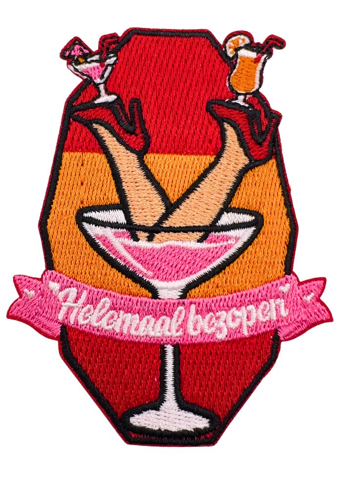 Helemaal Bezopen - Kielegat Embleem - - Carnavalsjas Store