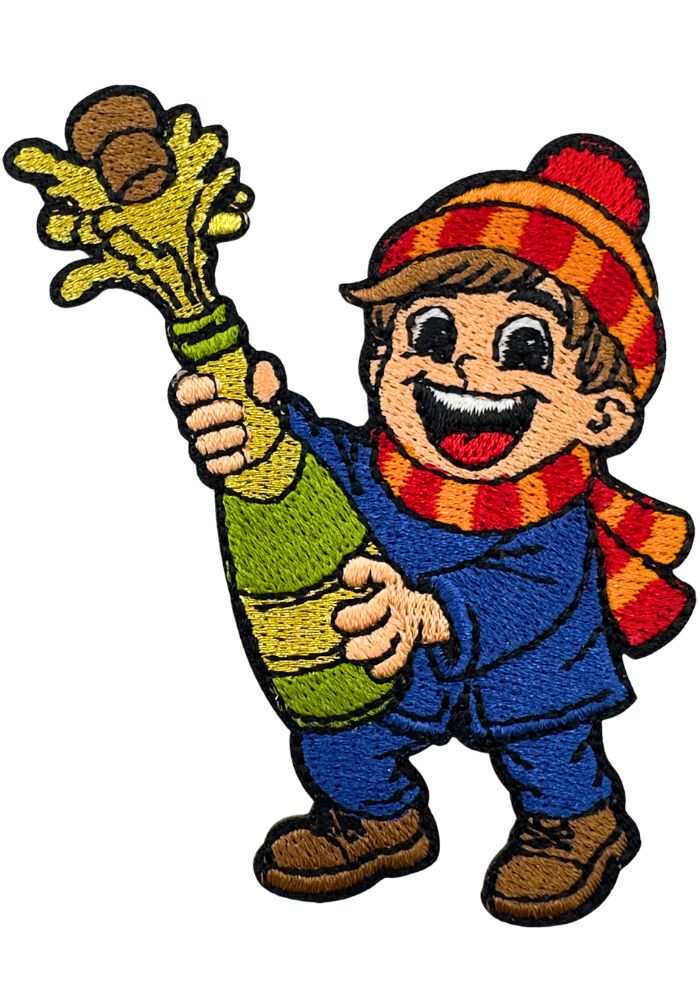 Jongen Met Champagne - Kielegat Embleem - - Carnavalsjas Store