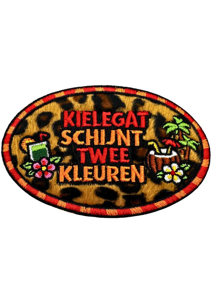 Kielegat Schijnt Twee Kleuren - Kielegat Embleem - - Carnavalsjas Store