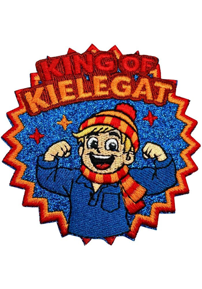 King Of Kielegat - Kielegat Embleem - - Carnavalsjas Store