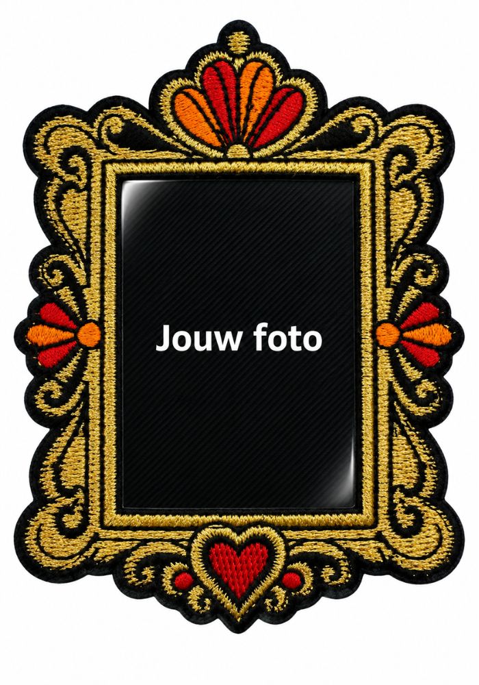 Luxe Fotolijst Goud - Kielegat Embleem - - Carnavalsjas Store