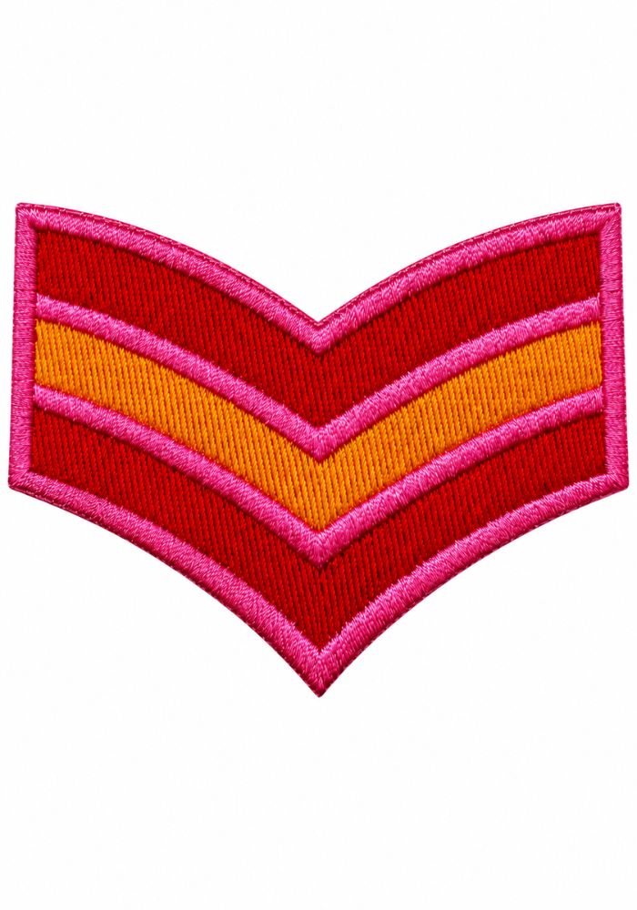 Rangstrepen Roze - Kielegat Embleem - - Carnavalsjas Store