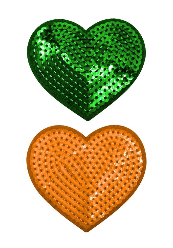 Hartjes Pailletten - Kruikenstad Embleem - - Carnavalsjas Store