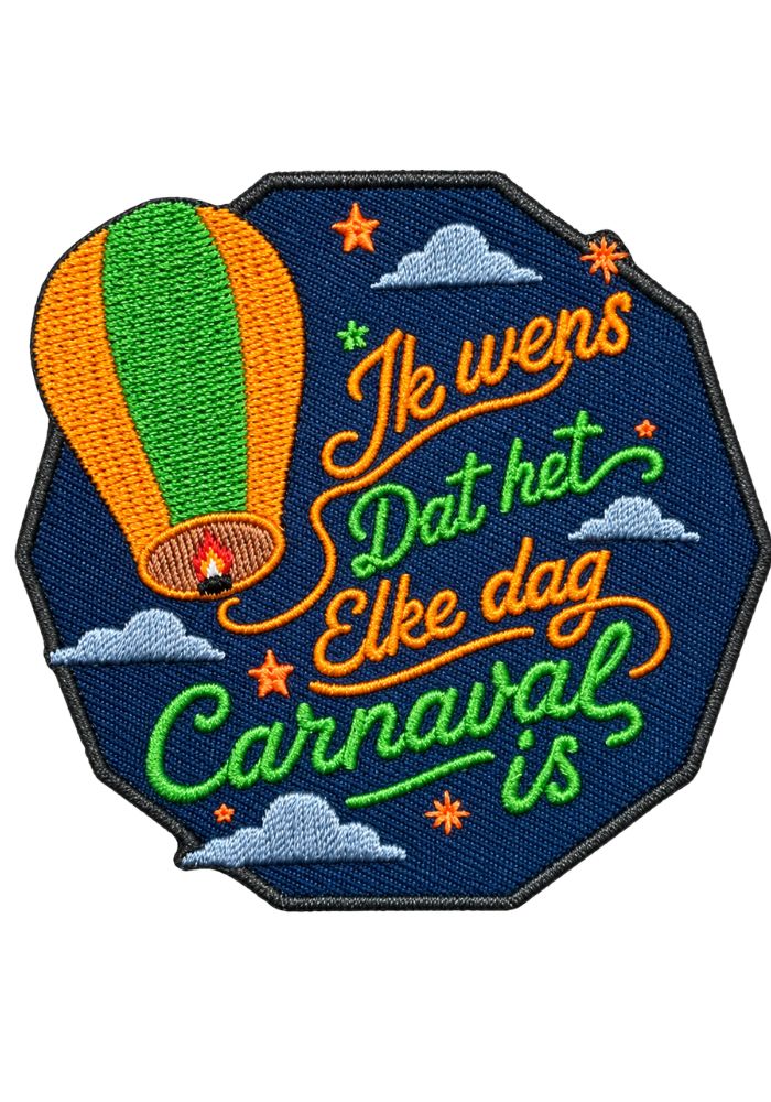 Ik Wens - Kruikenstad Embleem - - Carnavalsjas Store