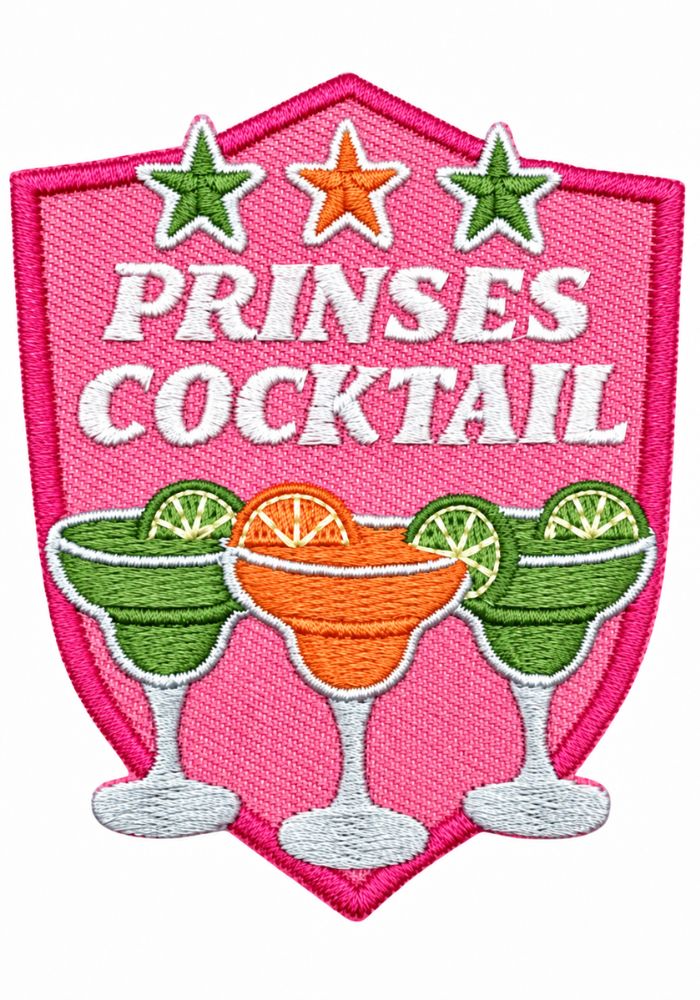 Prinses Cocktail - Kruikenstad Embleem - - Carnavalsjas Store