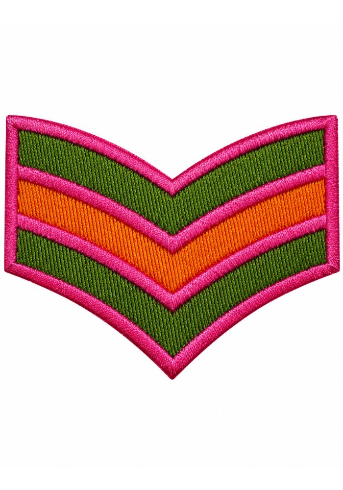 Rangstrepen Roze - Kruikenstad Embleem - - Carnavalsjas Store