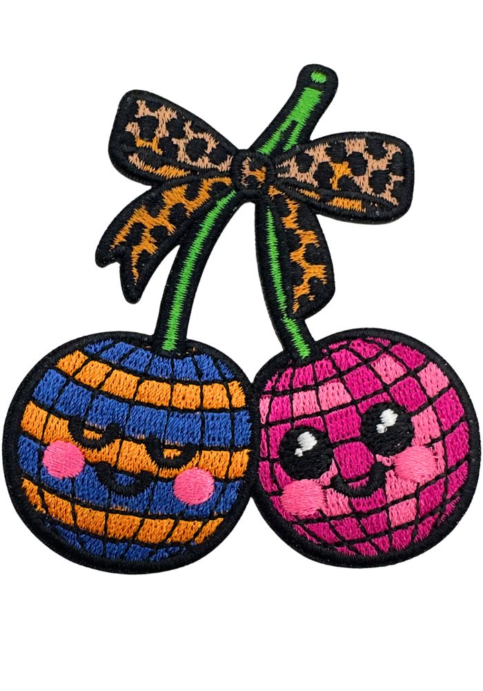 Disco Ballen Kersen - Lampegat Embleem - - Carnavalsjas Store