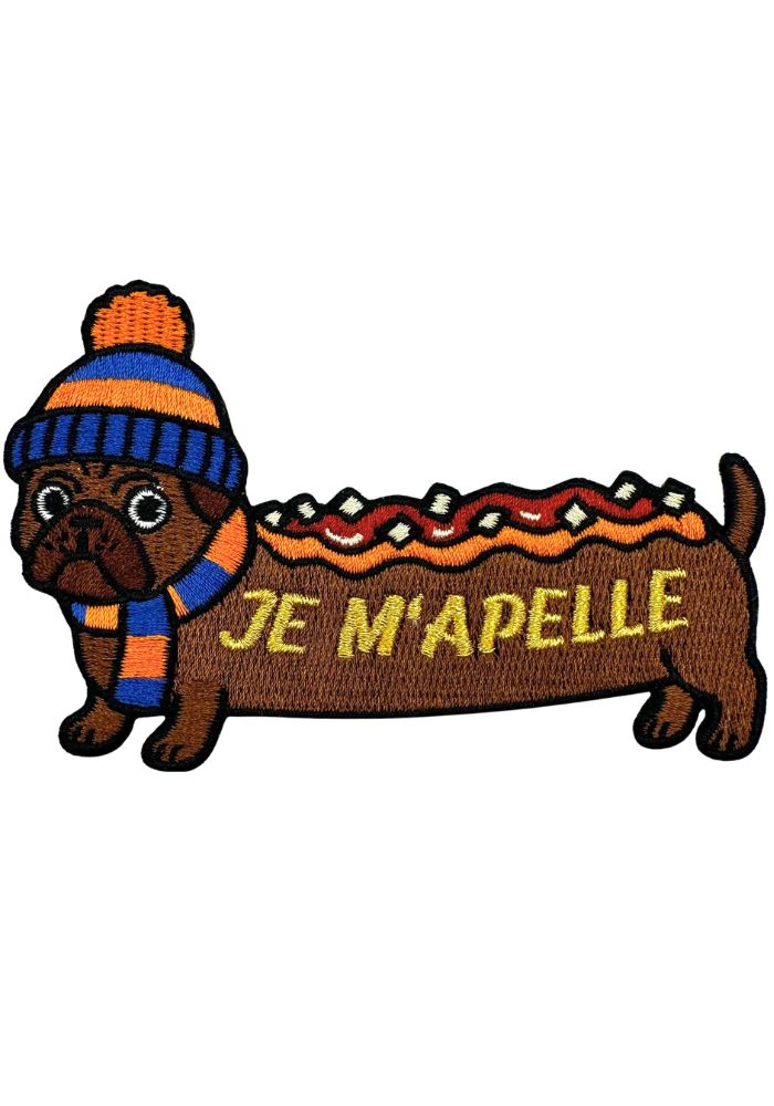Je M'Apelle - Lampegat Embleem - - Carnavalsjas Store