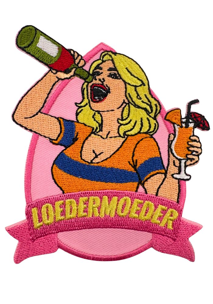 Loedermoeder - Lampegat Embleem - - Carnavalsjas Store