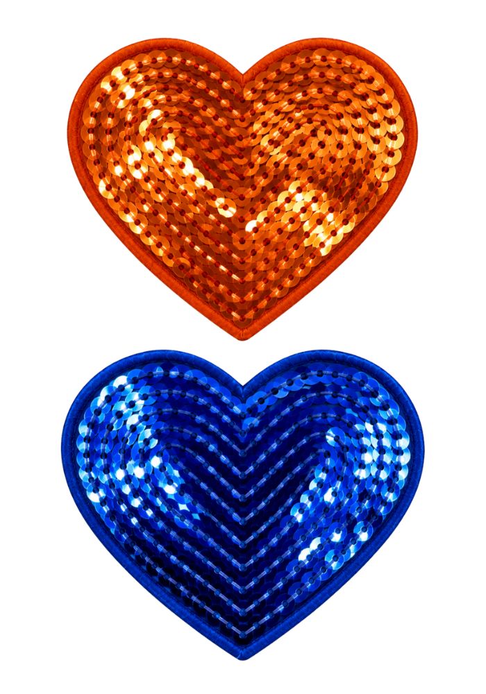 Hartjes Pailletten - Lampegat Embleem - - Carnavalsjas Store