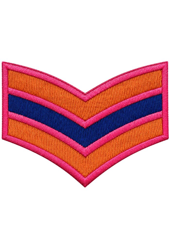 Rangstrepen Roze - Lampegat Embleem - - Carnavalsjas Store