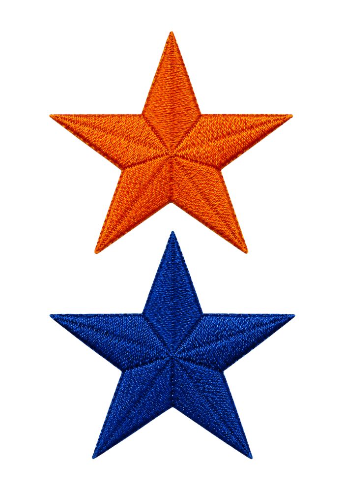 Sterren Middel - Lampegat Embleem - - Carnavalsjas Store