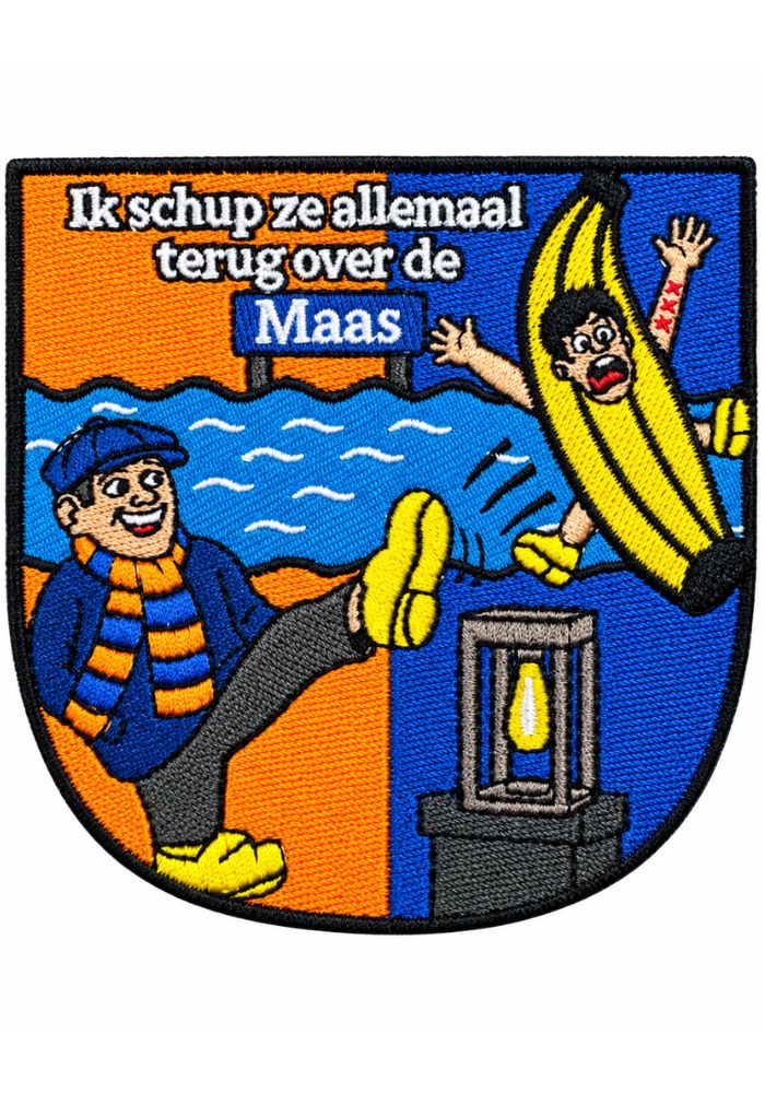 Terug Over De Maas - Lampegat Embleem - - Carnavalsjas Store