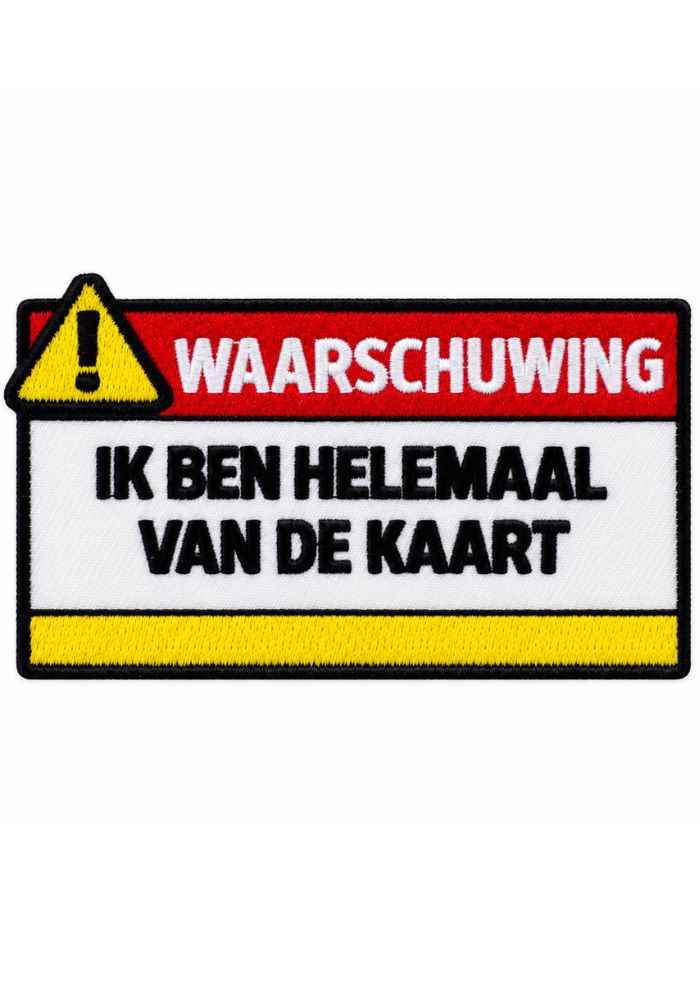 Helemaal Van De Kaart - Oeteldonk Embleem - - Carnavalsjas Store