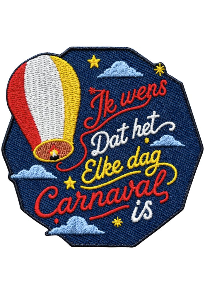 Ik Wens - Oeteldonk Embleem - - Carnavalsjas Store