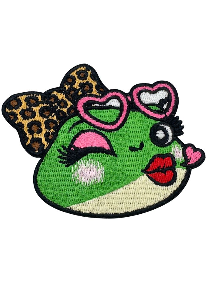 Kikker Kusje Hoofd - Oeteldonk Embleem - - Carnavalsjas Store