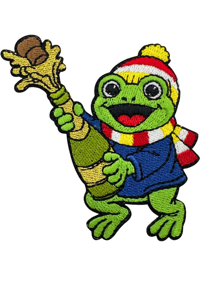Kikker Met Champagne - Oeteldonk Embleem - - Carnavalsjas Store