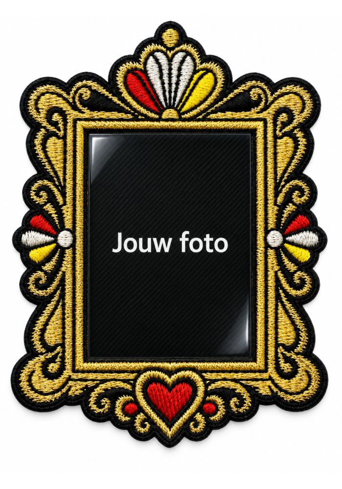 Luxe Fotolijst Goud - Oeteldonk Embleem - - Carnavalsjas Store