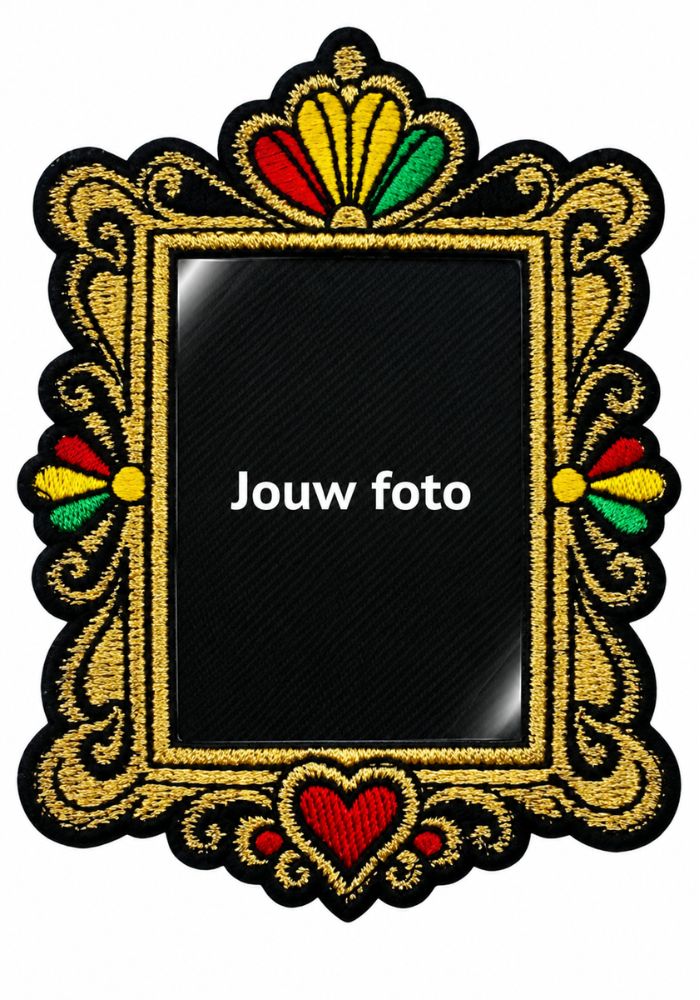 Luxe Fotolijst Goud - Vastelaovend Embleem - - Carnavalsjas Store