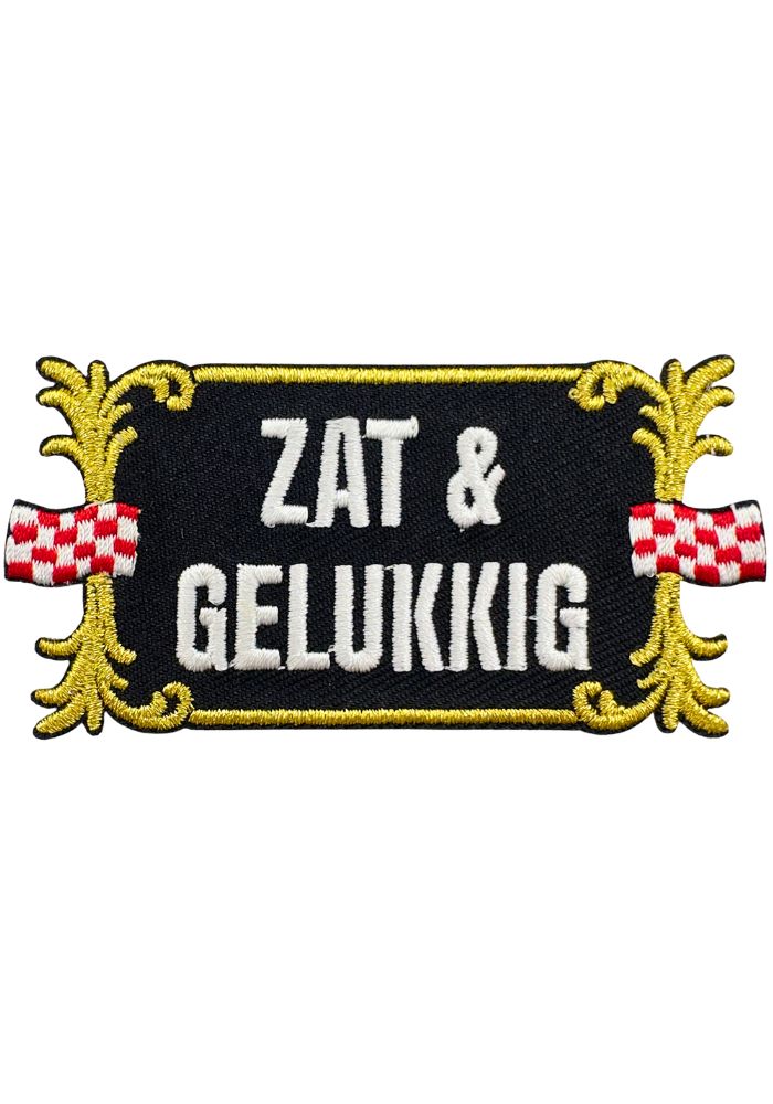 Zat & Gelukkig - Brabant Embleem -  - Carnavalsjas Store