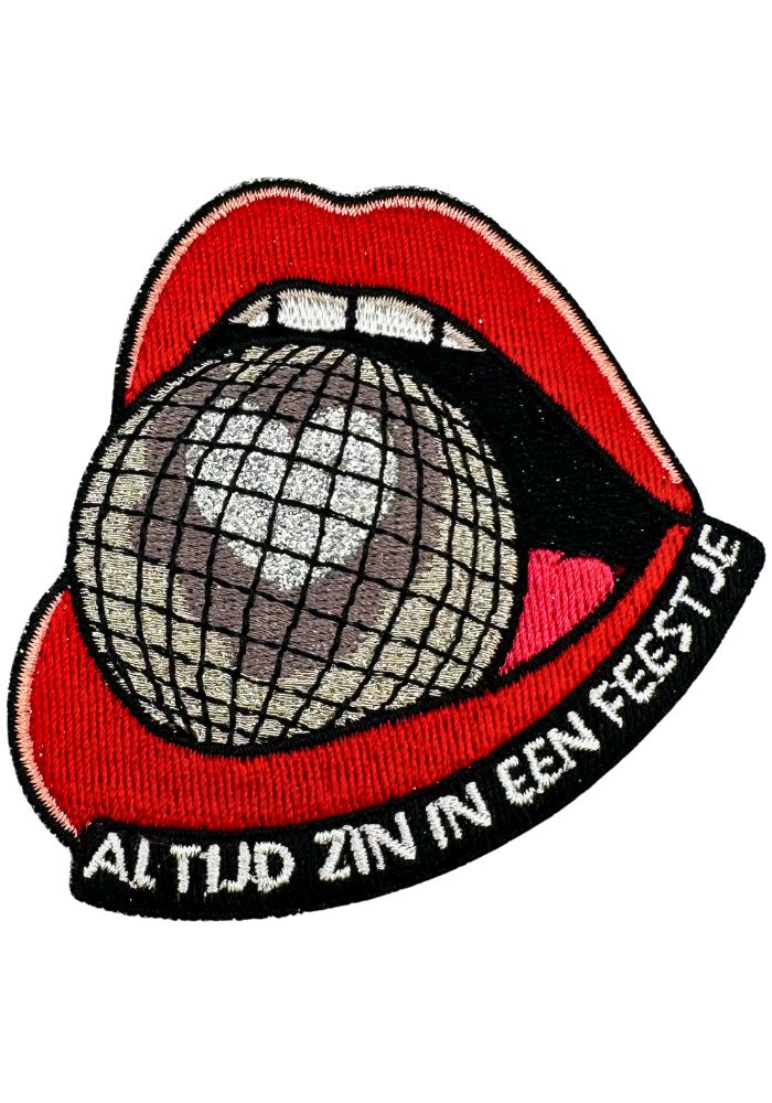 Altijd Zin In Een Feestje - Carnavals Embleem -  - Carnavalsjas Store