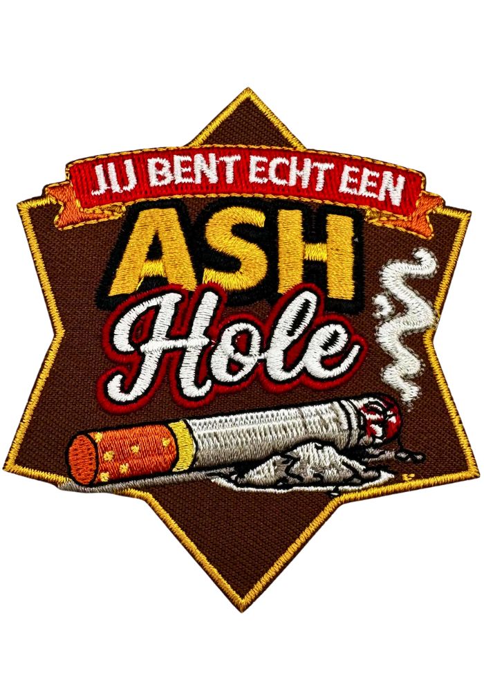 Ash Hole - Carnavals Embleem -  - Carnavalsjas Store