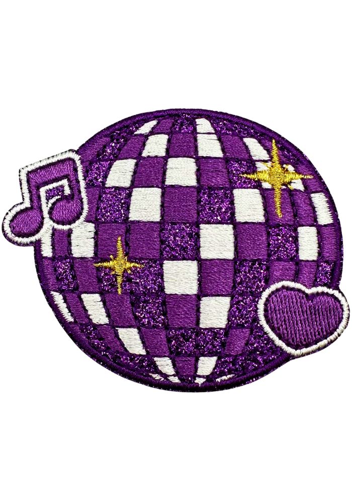 Discobal Paars - Carnavals Embleem -  - Carnavalsjas Store