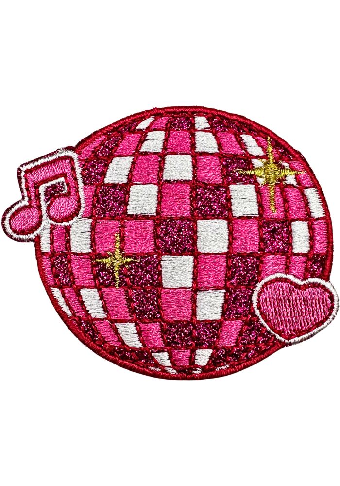 Discobal Roze - Carnavals Embleem -  - Carnavalsjas Store