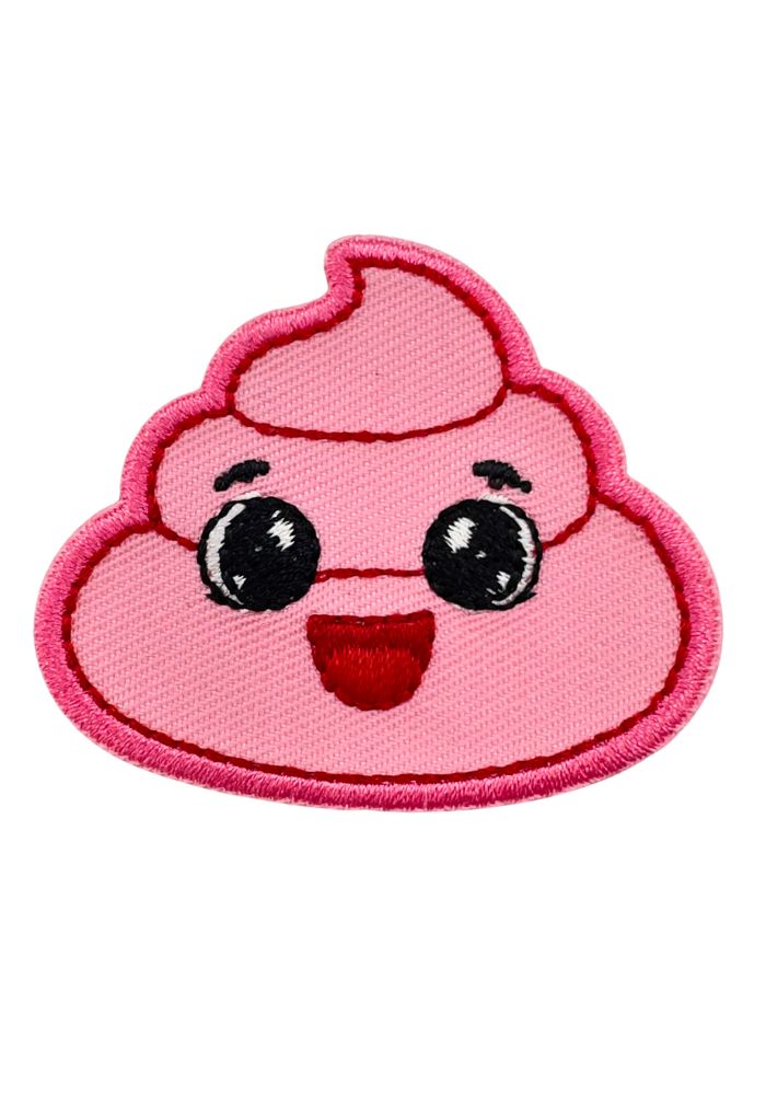 Emoji Roze Drol - Carnavals Embleem -  - Carnavalsjas Store