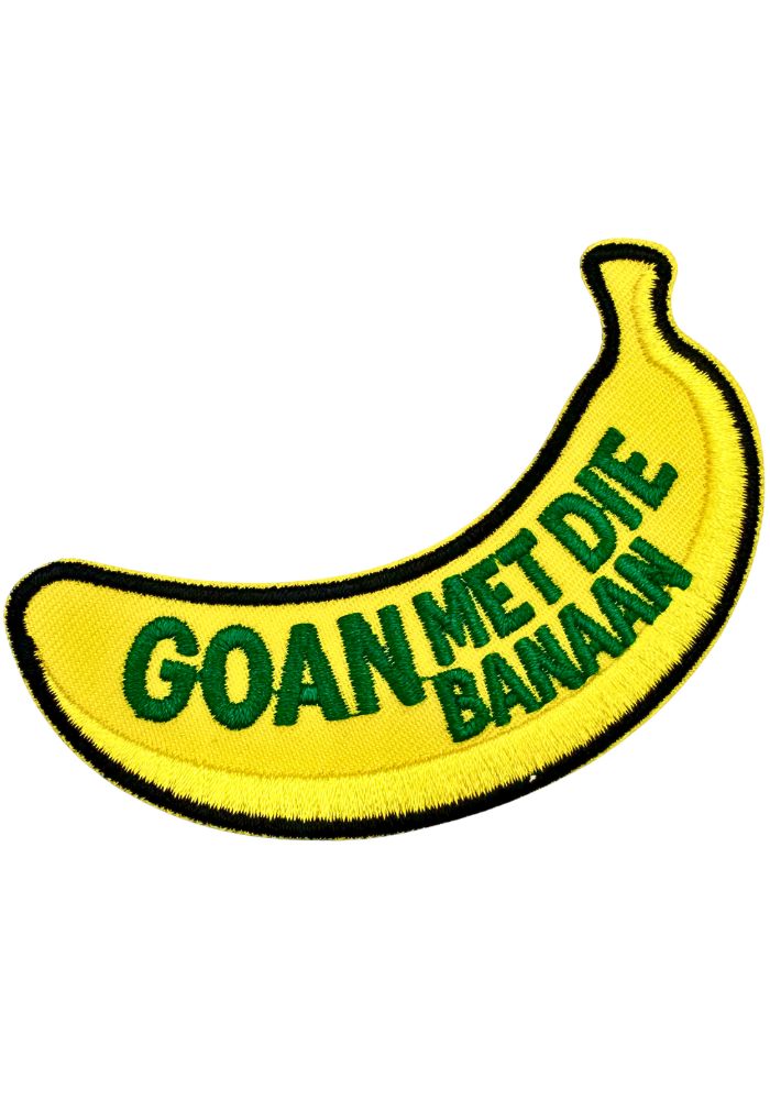 Goan Met Die Banaan - Carnavals Embleem -  - Carnavalsjas Store