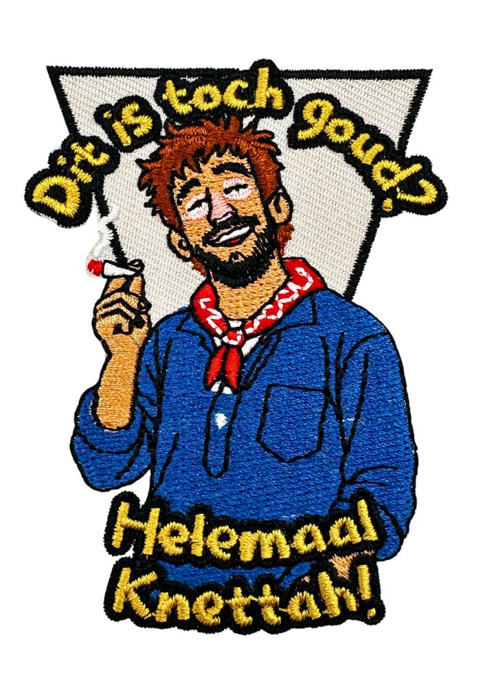 Helemaal Knettah! - Carnavals Embleem -  - Carnavalsjas Store
