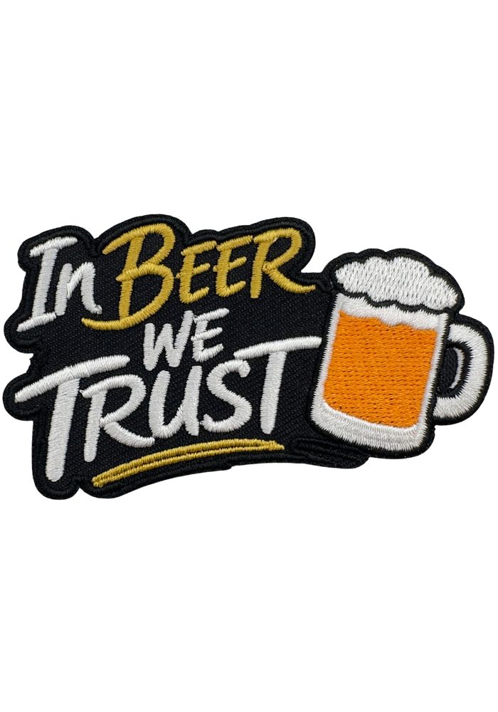 In Beer We Trust - Carnavals Embleem -  - Carnavalsjas Store