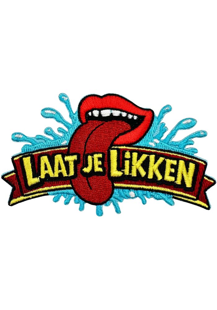 Laat Je Likken - Carnavals Embleem -  - Carnavalsjas Store