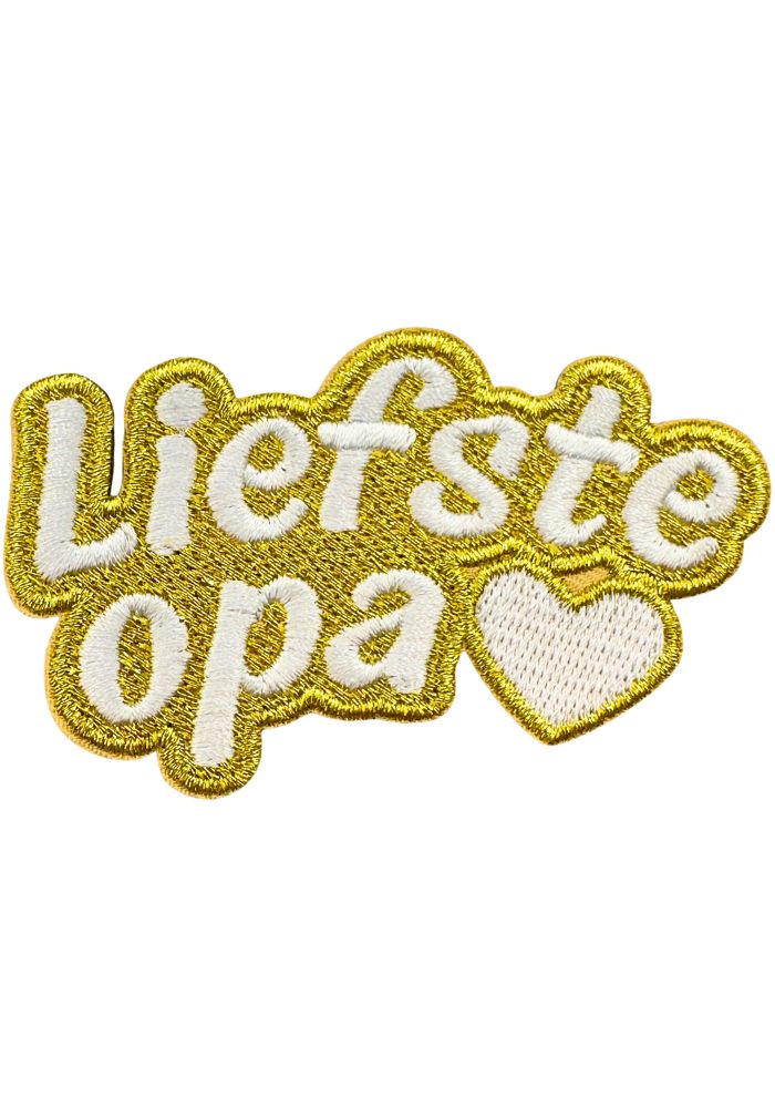 Liefste Opa - Carnavals Embleem -  - Carnavalsjas Store