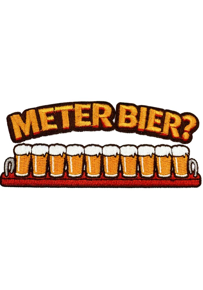 Meter Bier? - Carnavals Embleem -  - Carnavalsjas Store