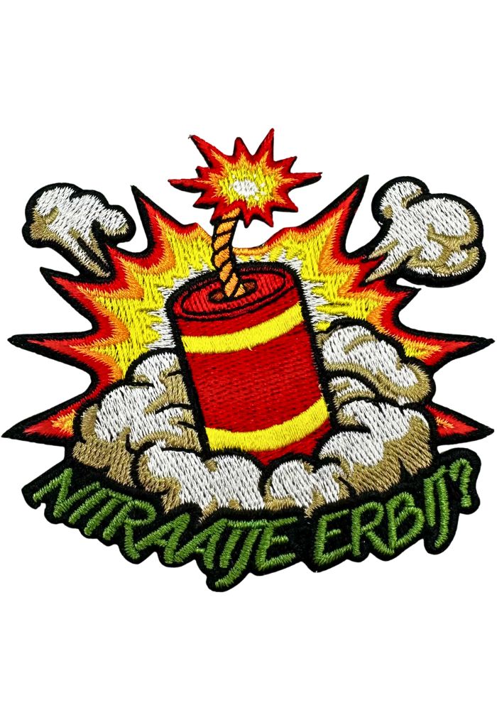 Nitraatje Erbij? - Carnavals Embleem -  - Carnavalsjas Store