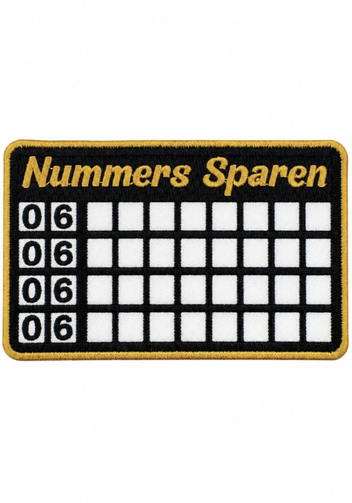 Nummers Sparen - Carnavals Embleem -  - Carnavalsjas Store