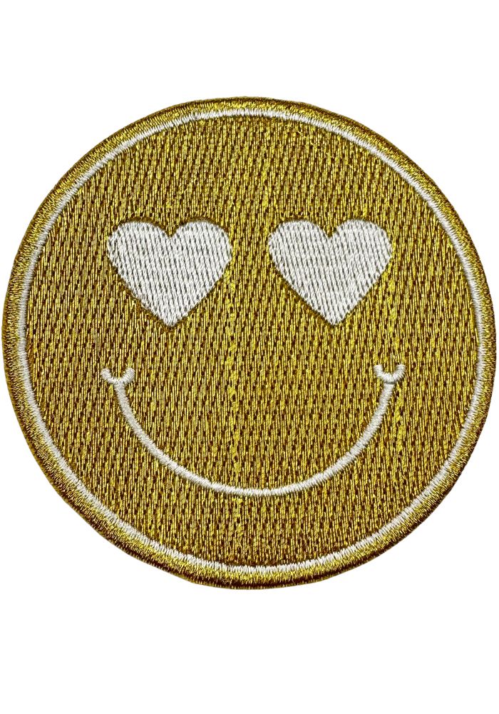 Smiley Goud - Carnavals Embleem -  - Carnavalsjas Store